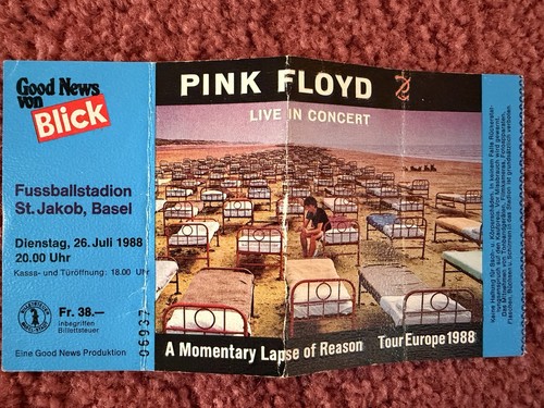 Biglietto concerto pink floyd - biglietto,
