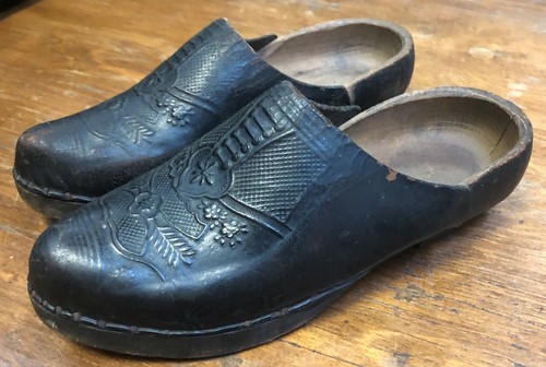 Zoccoli antichi legno nero - antichi,