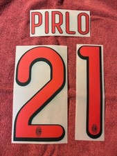 KIT PIRLO 21 ROSSONERO X MAGLIA CALCIO MILAN NUOVO