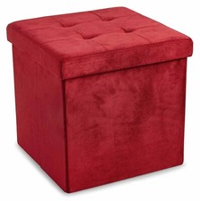 Pouf contenitore tinta unita