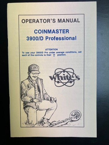 Operators manual for whites - manual,