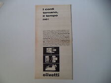 advertising Pubblicità 1961 OLIVETTI SUMMA PRIMA 20/MULTISUMMA