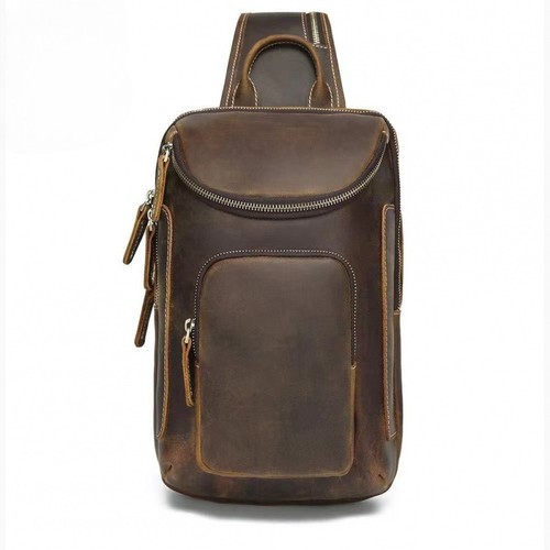 Borsa uomo vera pelle - , petto