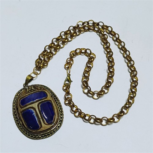 Collana con ciondolo - , scarabeo