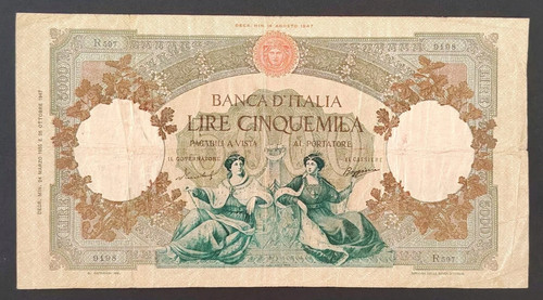 5000 lire regine - regine, del