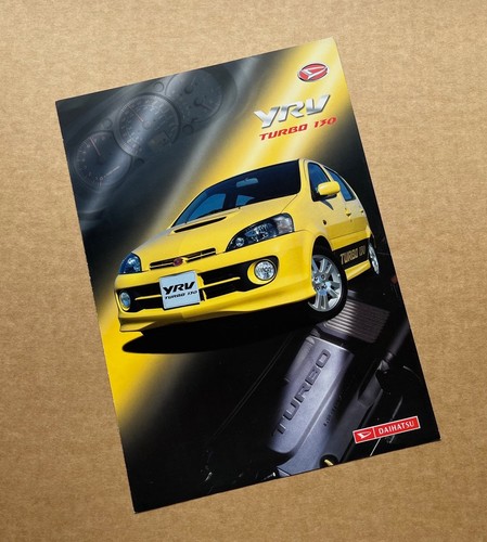 Brochure daihatsu yrv turbo - yrv,