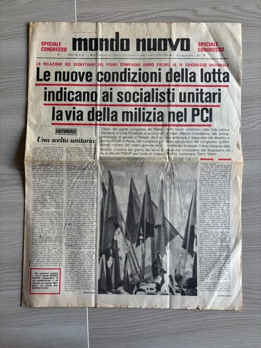 Mondo nuovo iv - nuovo, 16/7/72