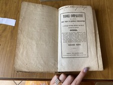 ANTICO LIBRO TAVOLE COMPARATIVE PESI E MISURE PIEMONTESI PER G. SAVIO TORINO