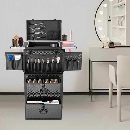 Valigia per trucco con ruote