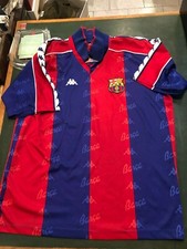 MAGLIA CALCIO BARCELLONA TAGLIA L ANNI 90 ORIGINALE KAPPA VINTAGE FOOTBALL EPOCA