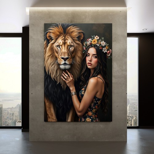 Quadro donna e - ✅, la