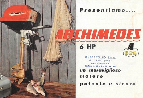 Archimedes motore fuoribordo - fuoribordo, 6