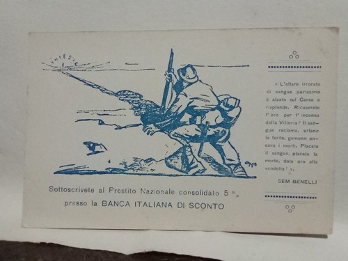Cartolina anni prestito - cartolina, 20