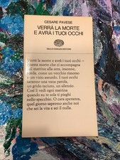 Cesare Pavese Verrà la morte