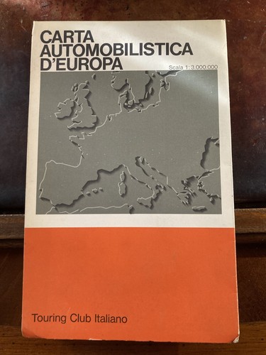 Carta automobilistica europa - carta, d'europa