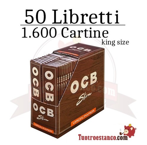 Cartine ocb virgin lunghe - ocb,