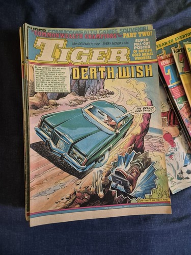 Tiger comics original - comics-,
