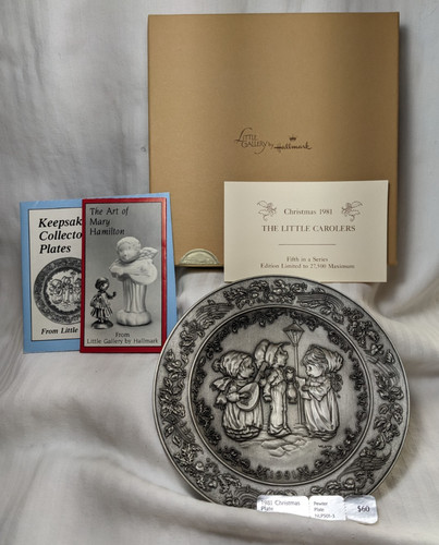 Hallmark 1981 piatto di - hallmark,