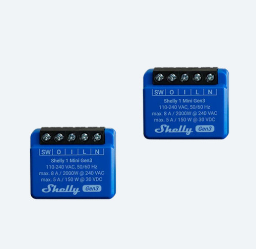 Shelly mini gen - 3, duo