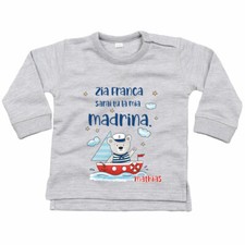 Felpa neonato personalizzata