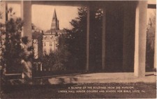 Cartolina Uno scorcio degli edifici, Linden Hall Junior College, Lititz, Penna