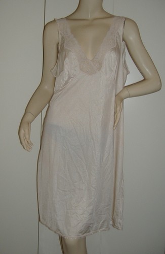 Vintage sottoveste nylon beige - sottoveste,