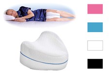 Cuscino Gambe Memory Foam Supporto Schiena Ginocchio Fodera Lavabile