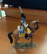 SOLDATINO NAPOLEONICO A CAVALLO DEL PRADO CAVALLERIA BELGA OLANDESE 1815 CVCF