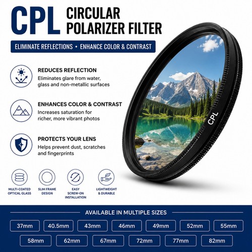 Filtro polarizzatore circolare