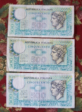 500 lire Mercurio 1974 1976