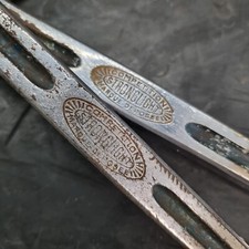 Pedivelle Guanrnitura Stronglight anni 50 acciaio 165mm pista bici epoca vintage