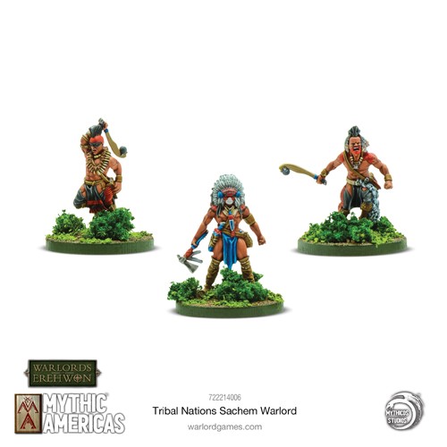 Miniature sachem warlord - miniature,