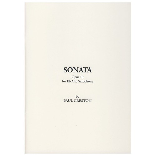 Paul creston sonata opera - paul,
