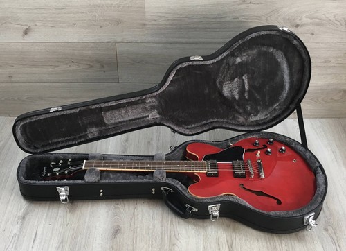 Epiphone 335 cherry - cherry, case
