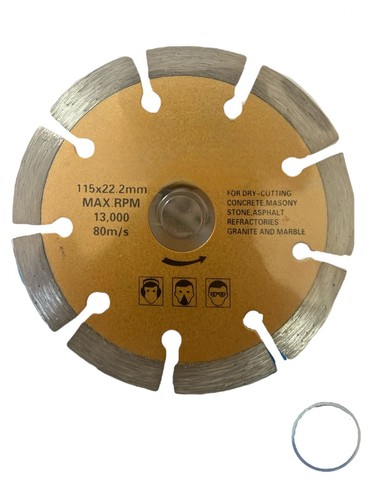Disco diamantato 115 - 115, mm