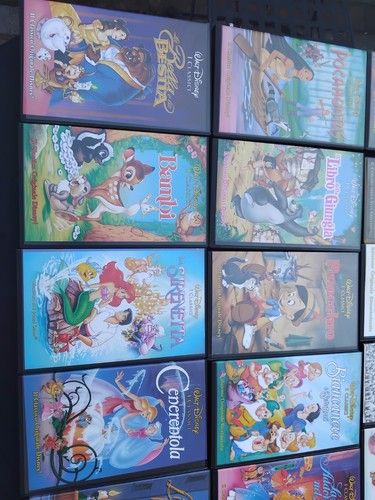 Cassette vhs walt disney - walt,