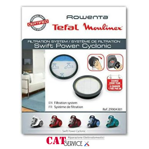 Zr904301 kit filtri rowenta - filtri,