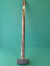 VECCHIA MAZZA IN FERRO BATTUTO E FORGIATO DA 4 KG VINTAGE. BR63