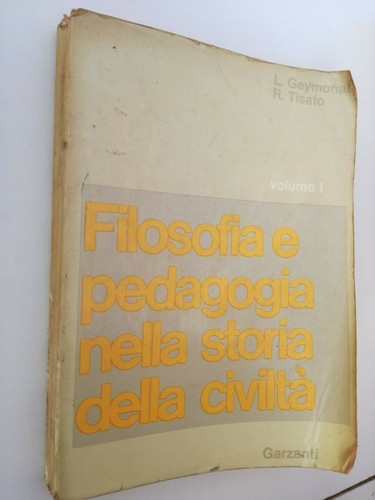 Geymonat tisato filosofia - tisato, e