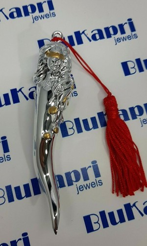 Corno dea bendata con nappa - corno,