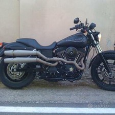 Per Harley Davidson Dyna 1340 e 1450 scarico completo racing 