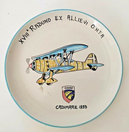 Piatto ceramica xviii - in,