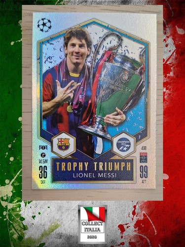 Match attax lionel messi - 24/25,