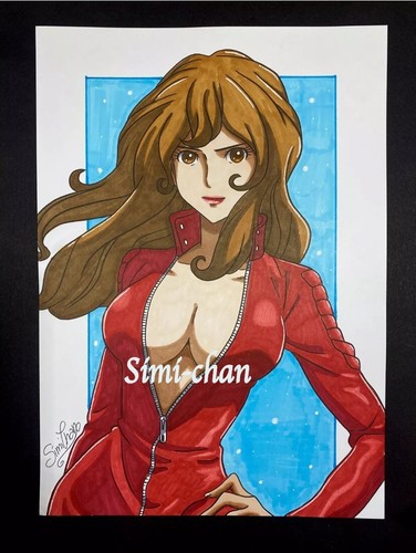 Disegno personaggio anime - disegno, e
