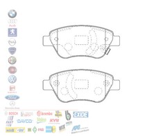 PASTIGLIE FRENO ANTERIORI OPEL