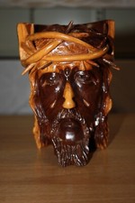 Scultura in legno Volto Santo di Gesu'