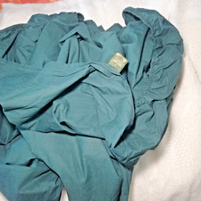 Lenzuolo di sotto con angoli, una piazza e mezza Bossi, verde scuro