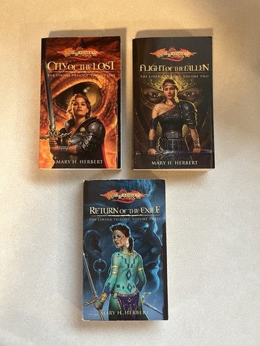 Dragonlance the linsha trilogy - the,