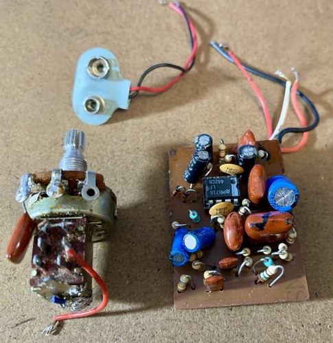 Scheda preamplificatore basso