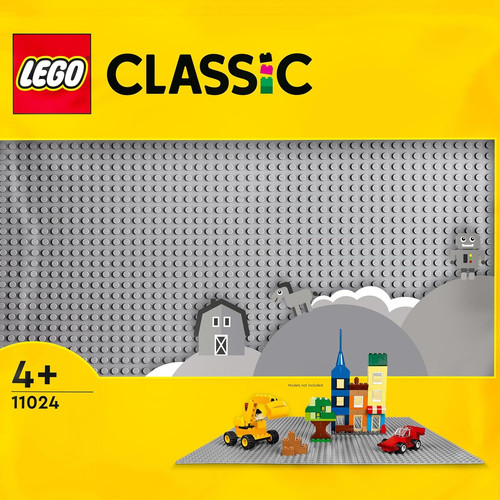 Lego classic base grigia - classic,